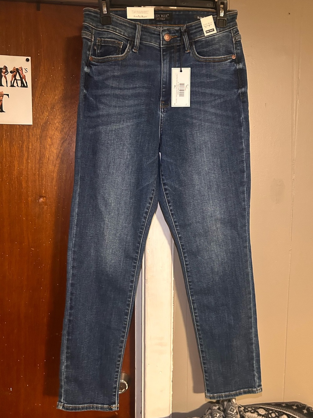 Classic Dark Blue Judy blue Jeans - Stretch Slim Fit